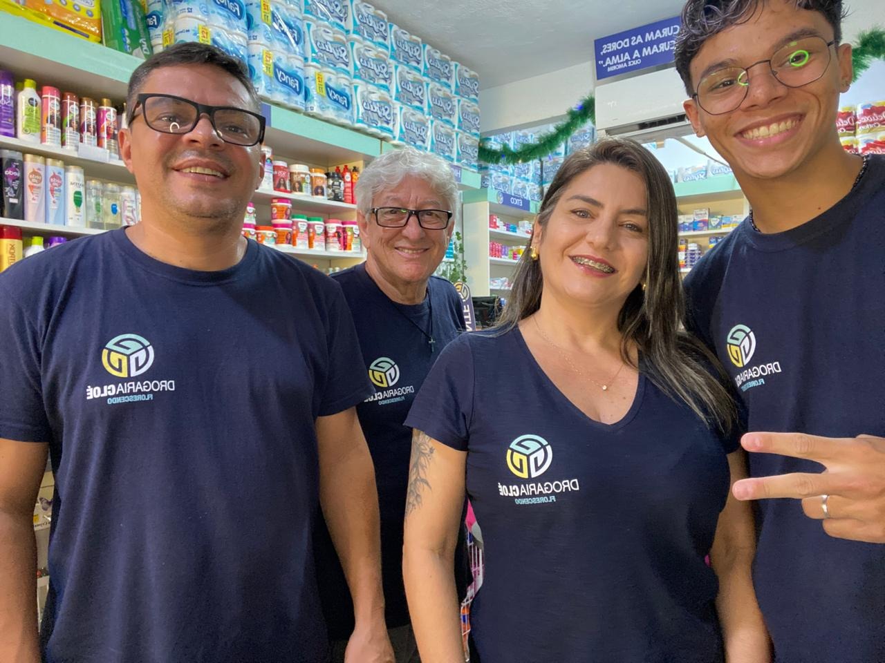 Equipe Drogaria Cloé